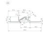 Профиль Arlight PDS-BEVEL-F-HIDE-2000 (Алюминий) 063420