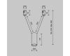Трековый магнитный светильник Maytoni FOCUS LED TR157-1-12W4K-PT