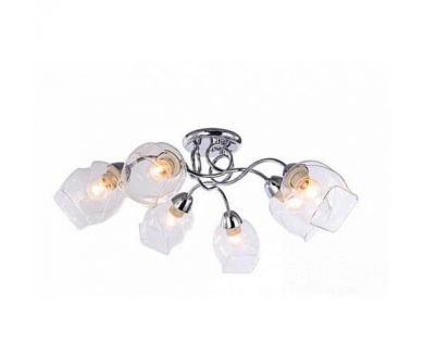 Купить Потолочная люстра Arte Lamp Riccio A7757PL-6CC Потолочная люстра Arte Lamp Riccio A7757PL-6CC