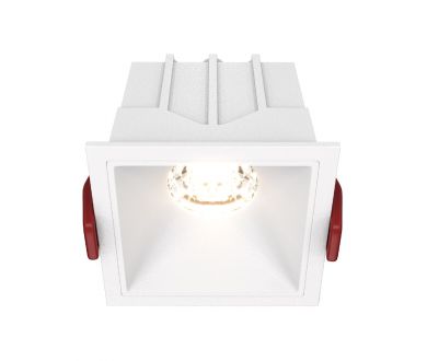 Купить Встраиваемый светильник Maytoni Technical Alfa LED DL043-01-10W3K-SQ-W Встраиваемый светильник Maytoni Technical Alfa LED DL043-01-10W3K-SQ-W