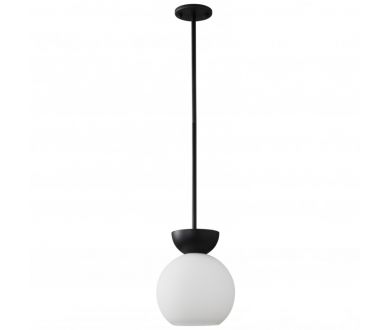 Купить Подвесной светильник iLamp Mono P6079-1 BK+WH Подвесной светильник iLamp Mono P6079-1 BK+WH