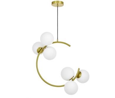 Купить Подвесная люстра Lumina Deco Bonio LDP 7031-6 MD Подвесная люстра Lumina Deco Bonio LDP 7031-6 MD