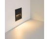 Светильник для ступеней Arlight LTD-RIBONIK-S135x135-5W Warm3000 (Черный, 50 deg, 230V) (IP65 Металл) 062914