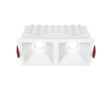 Купить Встраиваемый светильник Maytoni Technical Alfa LED DL043-02-10W4K-D-SQ-W Встраиваемый светильник Maytoni Technical Alfa LED DL043-02-10W4K-D-SQ-W