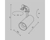 Трековый трехфазный светильник Maytoni Focus Led TR197-3-12WCCT-M-W