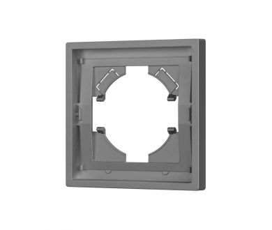 Купить Рамка пластиковая на 1 пост Arlight FRM-TENDO-PL-1-GR 053837 Рамка пластиковая на 1 пост Arlight FRM-TENDO-PL-1-GR 053837