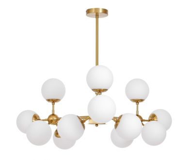 Купить Люстра на штанге Lumina Deco Zodiak LDP 160-12 MD+WT Люстра на штанге Lumina Deco Zodiak LDP 160-12 MD+WT