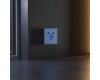 Накладка для розетки с заземлением и защитными шторками, с USB A+A Voltum S70 (деним) VLS000915