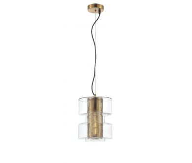 Купить Подвесной светильник iLamp Brick P7555-1 GD Подвесной светильник iLamp Brick P7555-1 GD