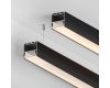 Профиль Arlight SL-LINE-5050-2000 BLACK с рефлектором (Алюминий) 064466