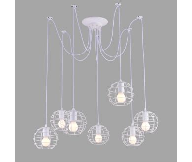 Купить Подвесная люстра Arte Lamp A1110SP-7WH Подвесная люстра Arte Lamp A1110SP-7WH