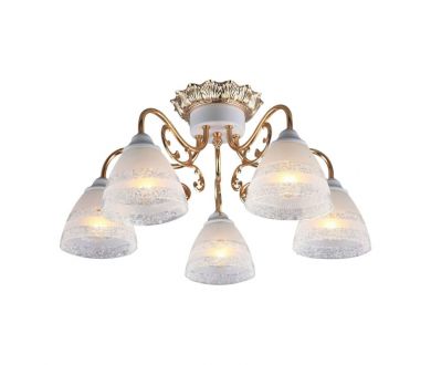 Купить Потолочная люстра Arte Lamp A7072PL-5WG Потолочная люстра Arte Lamp A7072PL-5WG