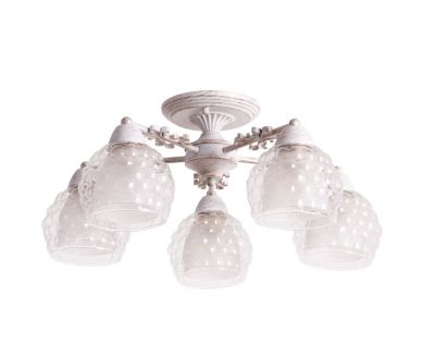Купить Потолочная люстра Arte Lamp Malina A7695PL-5WG Потолочная люстра Arte Lamp Malina A7695PL-5WG