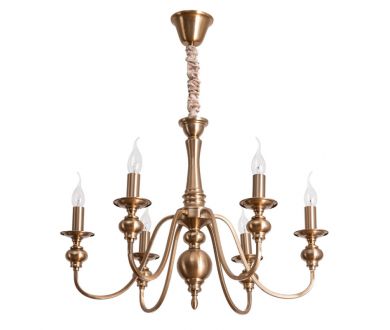 Купить Подвесная люстра Arte Lamp Passoni A6097LM-6PB Подвесная люстра Arte Lamp Passoni A6097LM-6PB
