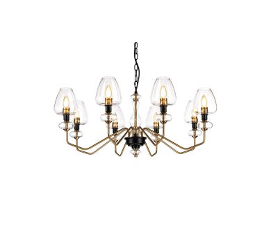 Купить Подвесная люстра Elstead Lighting Armand DL-ARMAND8-AB Подвесная люстра Elstead Lighting Armand DL-ARMAND8-AB
