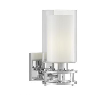 Купить Бра Lumina Deco Marietta LDW 8025-1 CHR+WT Бра Lumina Deco Marietta LDW 8025-1 CHR+WT