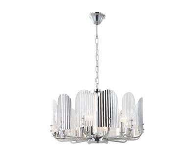 Купить Подвесная люстра iLamp Dolce 15571-6 CR+MULT Подвесная люстра iLamp Dolce 15571-6 CR+MULT