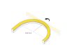 Светодиодная лента герметичная Arlight HALO-SIDE-A168-6x13mm 24V Yellow (10 W/m, IP67, 2835, 5m) (Силикон) 063634